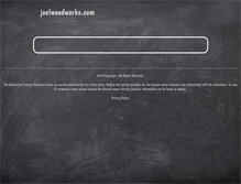 Tablet Screenshot of joelwoodworks.com